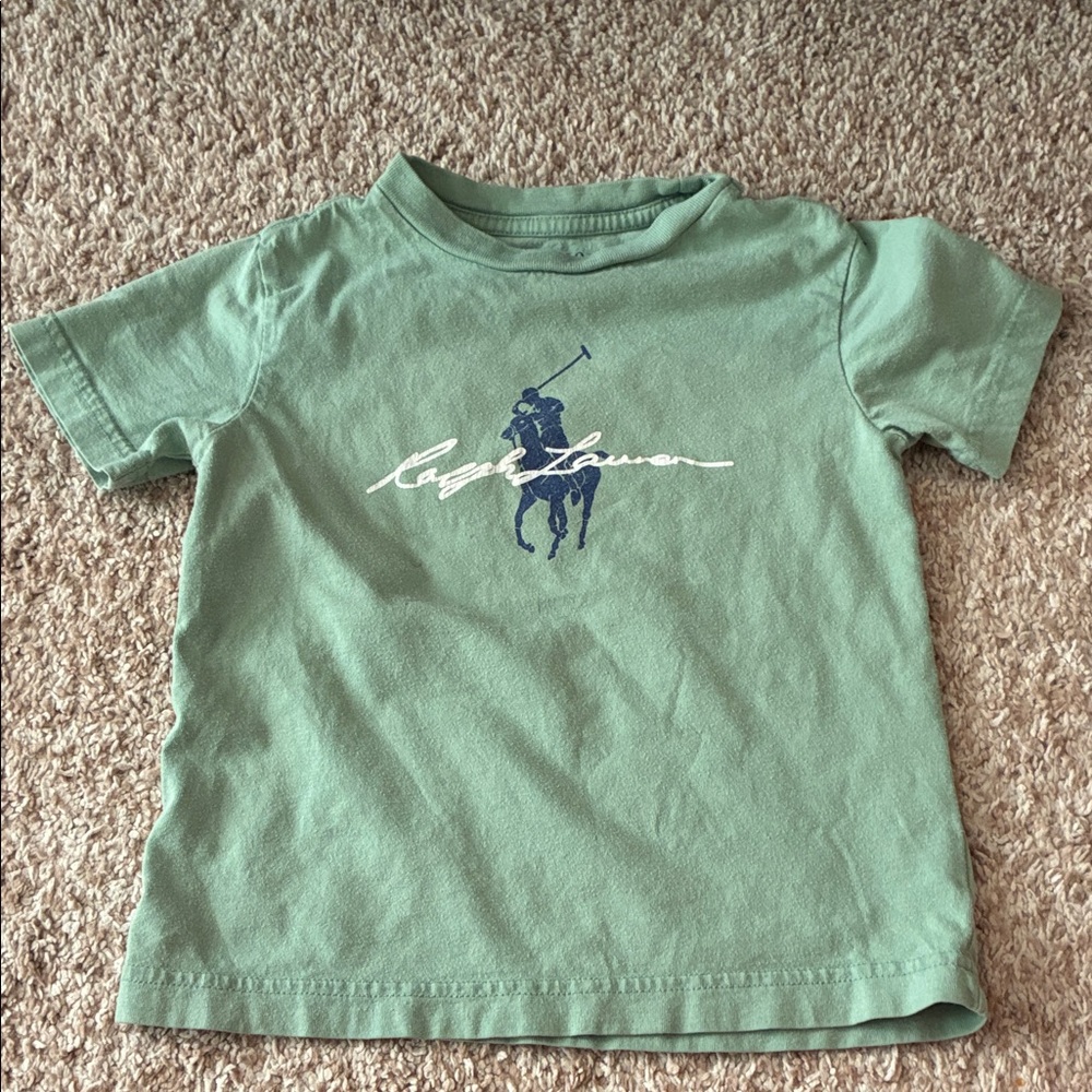 Polo by Ralph Lauren Kids Mint Green Tee